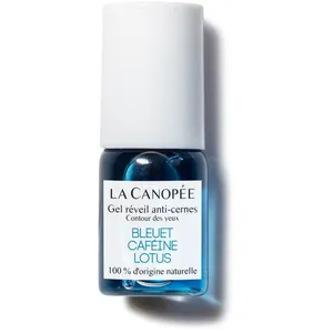 LA CANOPEE Gel roll-on anti-cernes - Bleuet, caféine & lotus - Yeux - 6 ml pas cher