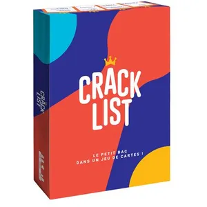 Comparateur de prix : Blackrock Games Jeu d'ambiance Crack List Le p'tit bac dans un jeu de cartes