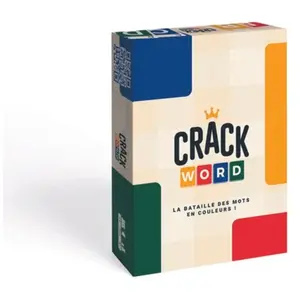 Comparateur de prix : Yaqua Studio Crack Word - Jeu de stratégie - BLACKROCK - Créativité et ruse