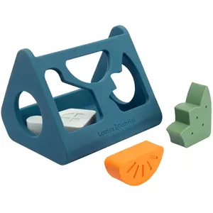 Louise et Gabriel - Boîte à formes Clémence en silicone Multicolore taille unique pas cher