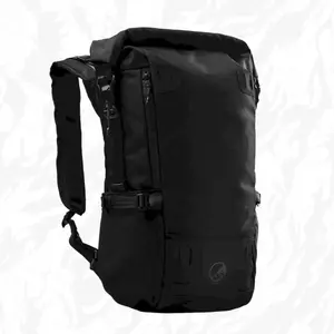 Haize Project - Rolltop 25 Cordura - Sac à dos Black - 25 L pas cher
