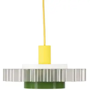 Warren & Laetitia - Suspension Gigi - Multicolore - Plastique recyclé ... pas cher