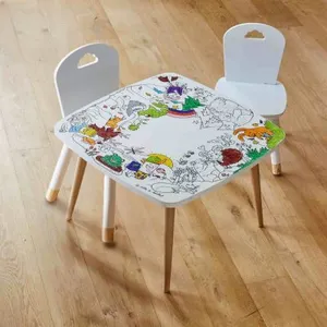 Pack 1 Coloritable + 2 Chaises ForêtVendu parberceau-magique