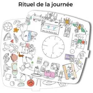 Recharge pour Coloritable Rituel de la journée (6 pièces)Vendu parberceau-magique