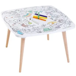 Comparateur de prix : Table à colorier Coloritable modèle La Forêt
