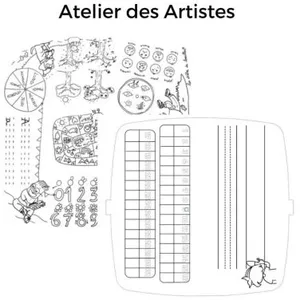 Recharge pour Coloritable Artiste (6 pièces)