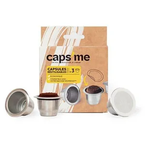 Caps Me Capsule réutilisable CAPS ME 3 capsules réutilisables à l'infini pas cher