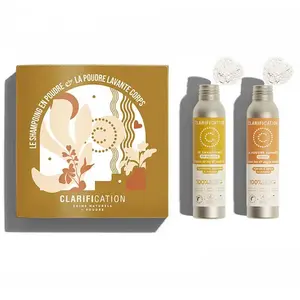Clarification Coffret Duo Poudres Lavantes Naturelles Bio - Corps et c... pas cher