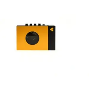 Lecteur casette FNAC WE-001-FC Noir et orange pas cher