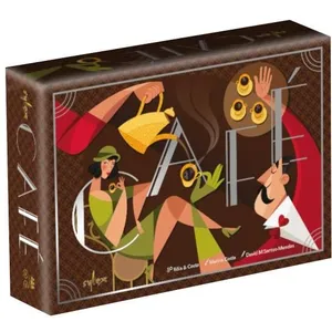 Comparateur de prix : HUCH! Jeu de ressources et de gestion Cafe - ASMODEE - SYLCAF01ML - Jeu de plateau - 2 joueurs ou plus