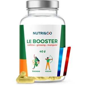 Comparateur de prix : NUTRI&CO   Le Ginseng   Complexe Énergie et Endurance   40 gélules TU