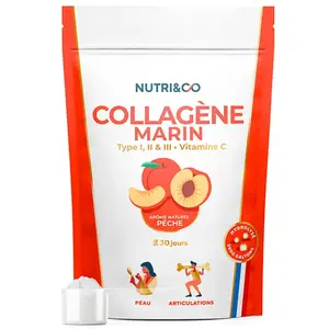Comparateur de prix : Nutri&Co Le Collagène 63 Dosettes