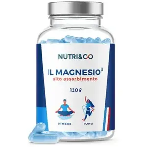 Comparateur de prix : Nutri&Co Magnésium + Vitamine B6 Stress et Tonus 120 gélules Vegan