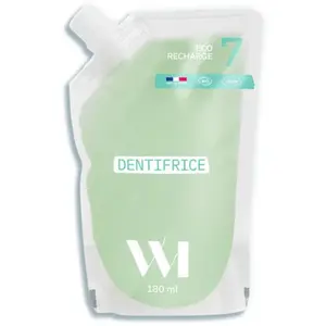 Comparateur de prix : What Matters dentifrice menthe éco-recharge 180ml