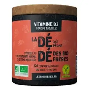 Les Bio Frères La DéDé Bio Vietamine D3 120comp pas cher