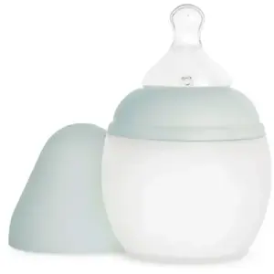 Comparateur de prix : Élhée  Biberon silicone 150 ml, Ivy Green