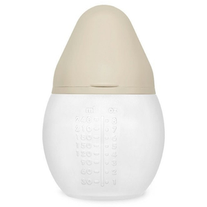 Comparateur de prix : Elhée BibRond anti-colique en silicone sand (240 ml)
