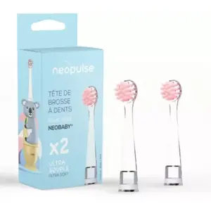 Brossette dentaire NEOPULSE x2 NEOBABY roseVendu parboulanger