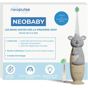 Brosse à dents électrique bébé NEOPULSE NEOBABY pas cher