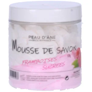 Peau d'âne - Mousse de savon - Framboise - 110g pas cher