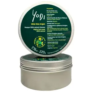 Yodi - Idéal Aloe Argan Masque 100% Naturel Cheveux Masque et cure che... pas cher