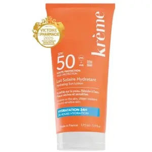KREME Krème Lait Solaire Hydratant SPF 50 - 175ml pas cher