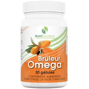 NutriSolution Brûleur OMÉGA - Complément Alimentaire pas cher