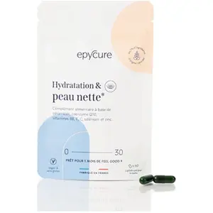 Comparateur de prix : Epycure Peau Cure Peau Repulpée pour une peau hydratée 60 gélules