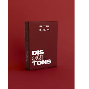 Comparateur de prix : Gender Games Jeu de cartes Discultons BDSM