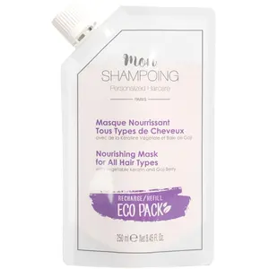 MON SHAMPOING Recharge masque nourrissant - Kératine végétale & baie de goji - Tous types de cheveux - 250 ml pas cher