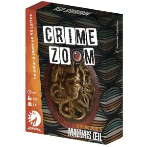 Jeu de stratégie Asmodee Crime Zoom : Mauvais oel pas cher