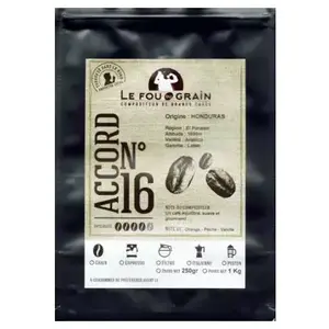 Café en grain LE FOU DU GRAIN HONDURAS pas cher