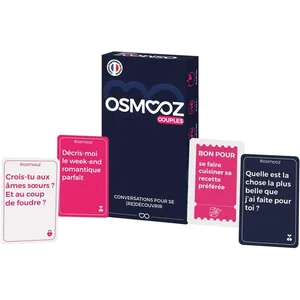 Comparateur de prix : ATM Gaming Jeu de société OSMOOZ Couples - 180 cartes pour se redécouvrir