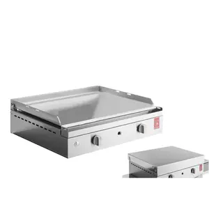Planet Plancha en inox lisse avec couvercle Chef 55 cmVendu pardarty