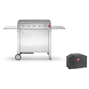 Plancha CHEF 80 Lisse + Chariot Fermé + Housse PLANETVendu pardarty