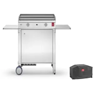 Plancha CHEF 55 Lisse + Chariot Fermé + Housse PLANETVendu pardarty