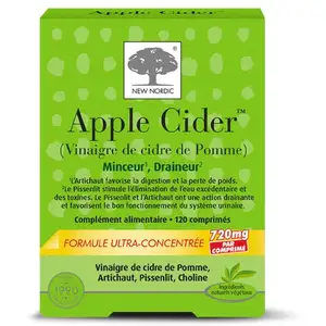 Comparateur de prix : New Nordic Apple Cider 120 comprimés