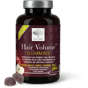 Comparateur de prix : New Nordic Gummies Hair Volume 60 gommes