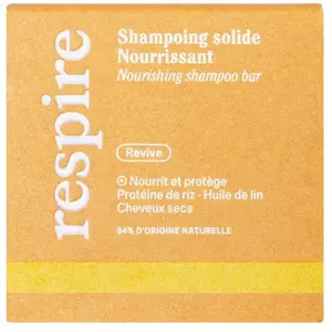 Respire Shampoing solide nourrissant cheveux secs 75gr pas cher