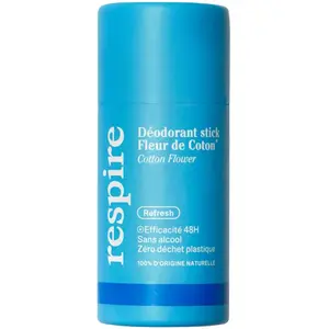 Comparateur de prix : Respire Déodorant Stick Fleur De Coton 50gr - Respire - Deodorant