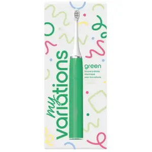 Comparateur de prix : Brosse à dents électrique sonique My variations MV KIDS Vert