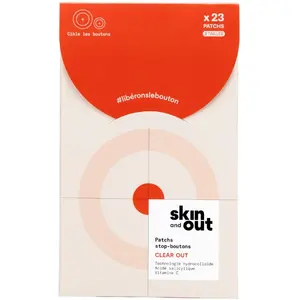 Patchs stop-boutons Clear out - 23 patchs - Skin & Out pas cher