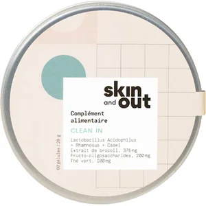 Compléments alimentaires peau Clean in - Skin & Out pas cher