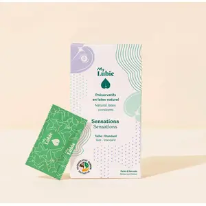 Préservatifs Sensations My Lubie - 5,4 cm (standard) pas cher