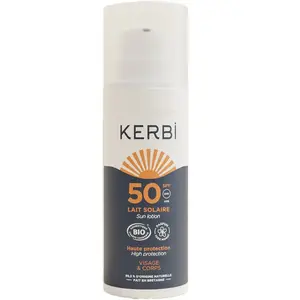 Kerbi - Crème solaire SPF50 parfumée adulte dès 6 ans - 50g pas cher