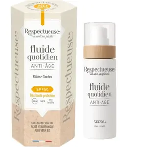 Respectueuse Fluide protecteur anti-âge SPF50+ 30ml pas cher