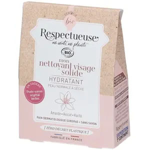 Comparateur de prix : Respectueuse nettoyant visage solide hydratant bio