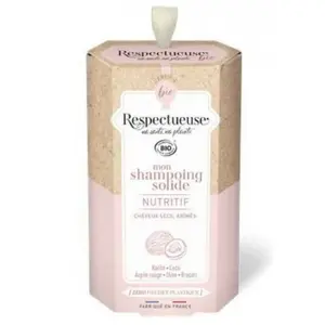 Respectueuse Mon Shampoing Solide Nutritif Bio 75g pas cher
