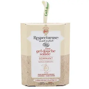 Comparateur de prix : Respectueuse gel douche solide gommant bio