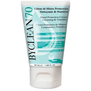 BYCLEAN70 crema protectora de manos limpiadora y nutritiva 50 ml pas cher